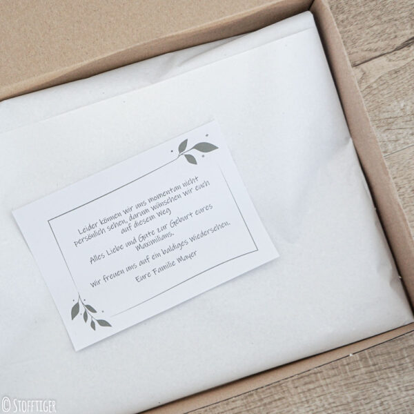 Grußkarte Geschenkeservice