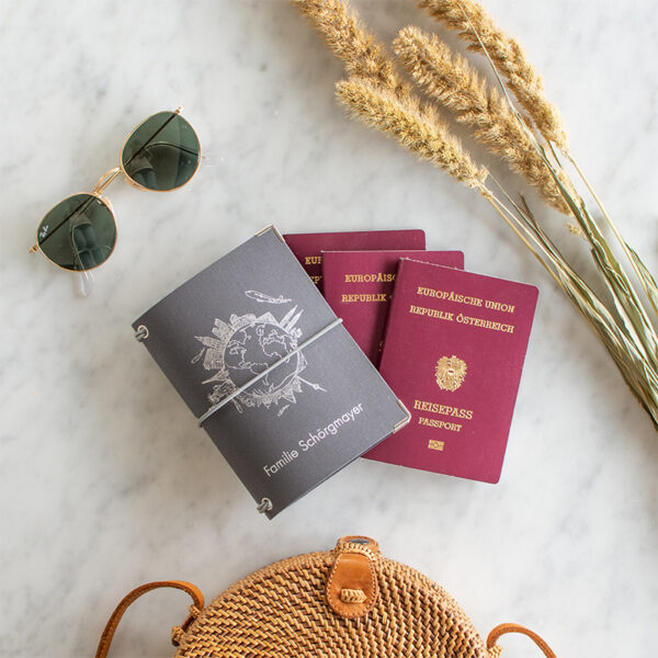 Reisepasshülle, Reisepass, Hülle, Schutzhülle, Snappap, Reisen, Urlaub, Passport cover, passportcover, stofftiger, reisepasshülle stoff, reisepasshülle genäht