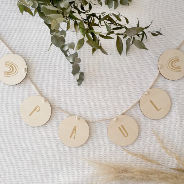 Holzschild, personalisiertes Holzschild, Holzschild mit Wunschname, Holzschild, Kinderzimmer, Namensschild, Geschenkidee, Stofftiger