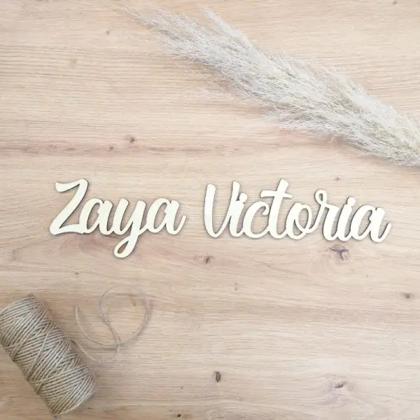 Holzschild, personalisiertes Holzschild, Holzschild mit Wunschname, Holzschild, Kinderzimmer, Namensschild, Geschenkidee, Stofftiger