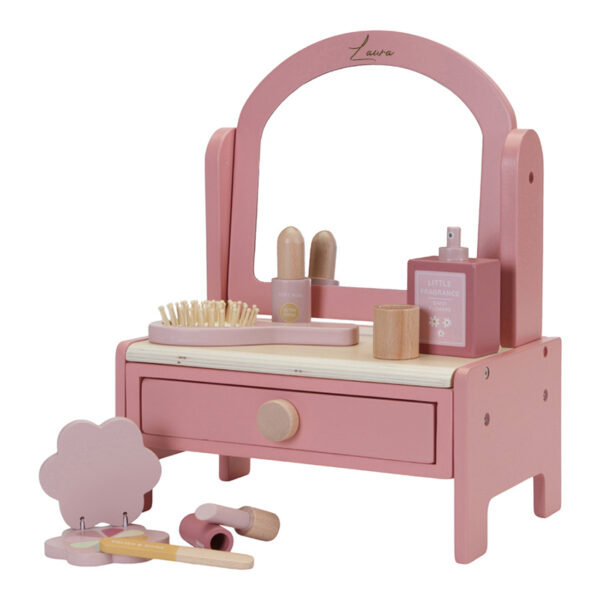 Schminktisch, schminke, Lippenstift, Mädchen, Spielspaß, Rollenspiel, spiegel, Little dutch