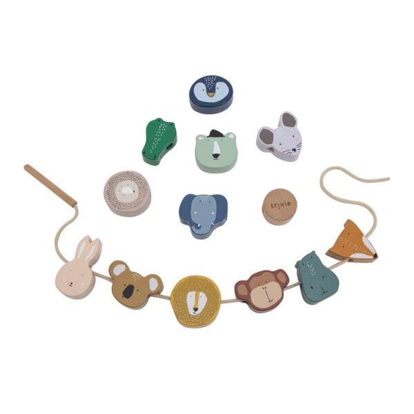 Fädelspiel, Trixie Baby, Spielzeug, Holz, Personalisierbar, Personalisiert, Personalisiertes Spielzeug, Motorikspielzeug, Motorik Spielzeug, Motorik, Stofftiger, Holzspielzeug, Spielzeug, Regenbogen, Motorikspielzeug, Babyspielzeug, Little Dutch, Geschenke für Kinder, Babygeschenke, Motorikspiel, Geschicklichkeit