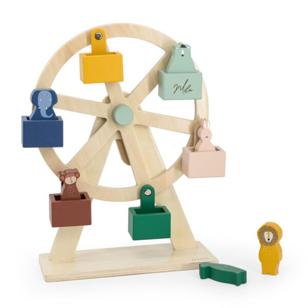 Riesenrad, Trixie Baby, Spielzeug, Holz, Personalisierbar, Personalisiert, Personalisiertes Spielzeug, Motorikspielzeug, Motorik Spielzeug, Motorik, Stofftiger, Holzspielzeug, Spielzeug, Regenbogen, Motorikspielzeug, Babyspielzeug, Little Dutch, Geschenke für Kinder, Babygeschenke
