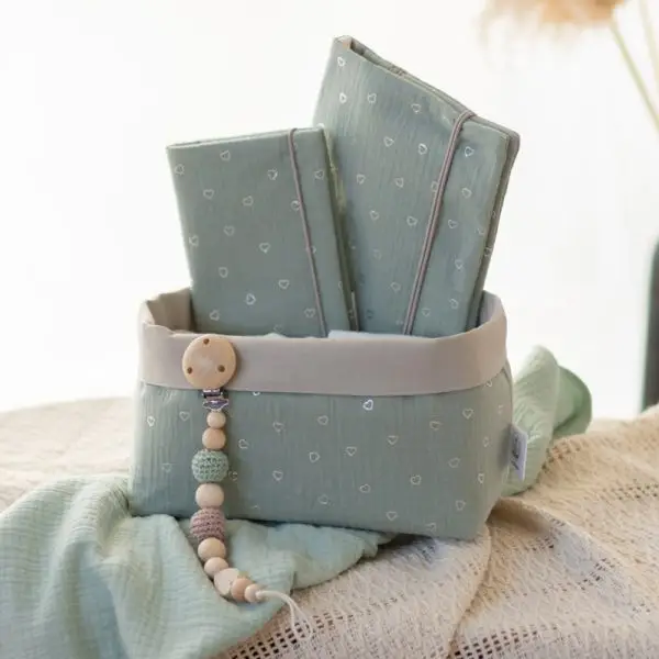 Geschenkkörbchen zum selbst zusammenstellen, Geschenkkorb Kinderwagenkette Schnullerkette Geburtsgeschenk Geschenkidee Geburt, geburtsgeschenk, geschenkidee, baby