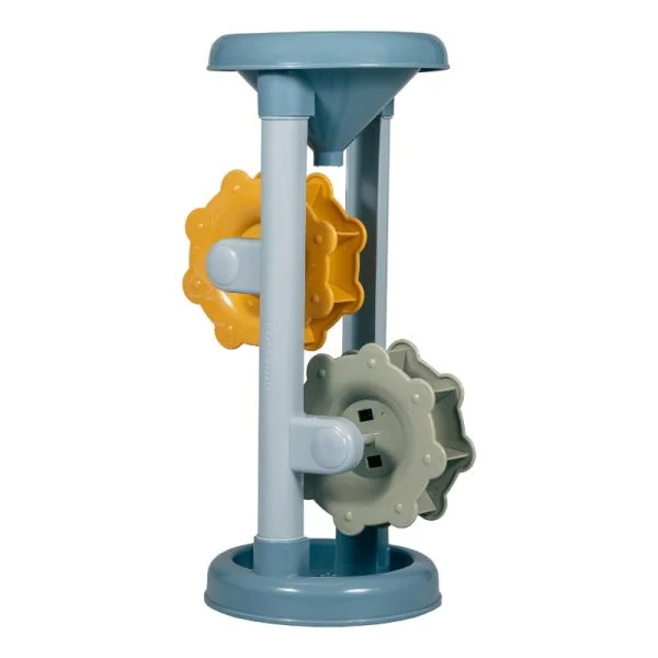 Sand- und Wassermühle Ocean Dreams Blau Sandmühle Wassermühle Little Dutch Stofftiger Ocean Ocean Dreams Sandspielzeug Blau Kinder Strand Sandkasten Spielzeug Outdoor Kurbel Meeresdesign Spaß Entdecken Kreativität Hand-Auge-Koordination Feinmotorik