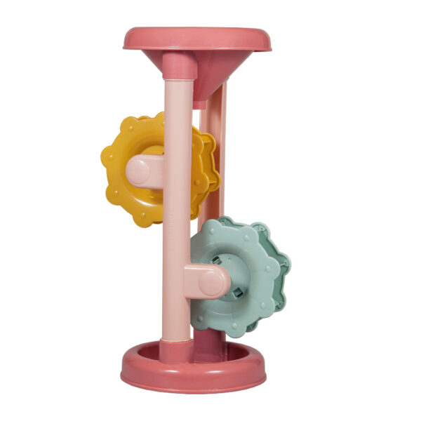 Sandmühle Wassermühle Little Dutch Stofftiger Ocean Ocean Dreams Sandspielzeug Blau Kinder Strand Sandkasten Spielzeug Outdoor Kurbel Meeresdesign Spaß Entdecken Kreativität Hand-Auge-Koordination Feinmotorik