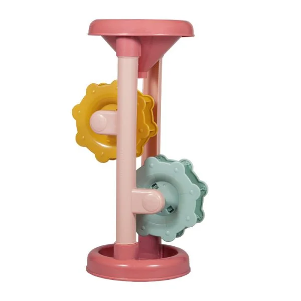 Sandmühle Wassermühle Little Dutch Stofftiger Ocean Ocean Dreams Sandspielzeug Blau Kinder Strand Sandkasten Spielzeug Outdoor Kurbel Meeresdesign Spaß Entdecken Kreativität Hand-Auge-Koordination Feinmotorik