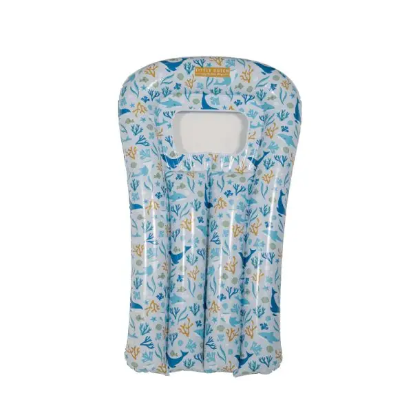 aufblasbare luftmatratze ocean little dutch kinder schwimmen schwimmhilfe planschen see meer strand urlaub kleinkind sommer stofftiger
