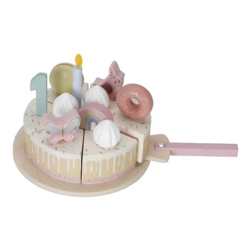 geburtstagstorte geburtstag holzspielzeug party geburtstagsparty kinder kleinkinder happy birthday little dutch personalisiert gravur stofftiger