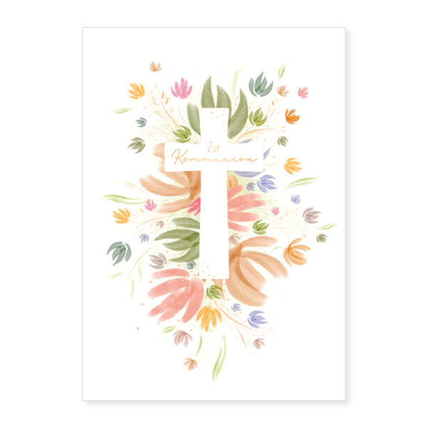 klappkarte kommunion zur kommunion glückwünsche karte billet kreuz zur kommunion karte zur kommunion klappkarte zur kommunion blumen