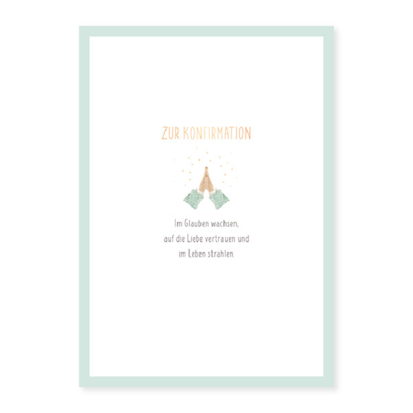 klappkarte konfirmation zur konfirmation glückwünsche karte billet hände wünsche wünsche zur konfirmation karte zur konfirmation klappkarte zur konfirmation