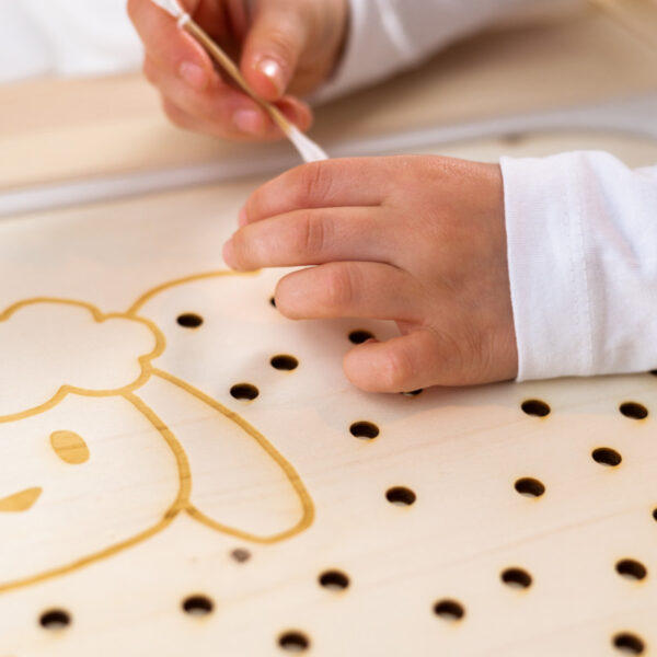 schafplatte igelkind motorikspielzeug motorik feinmotorik holzspielzeug holz kind kleinkind kindergarten stofftiger kinderspielzeug