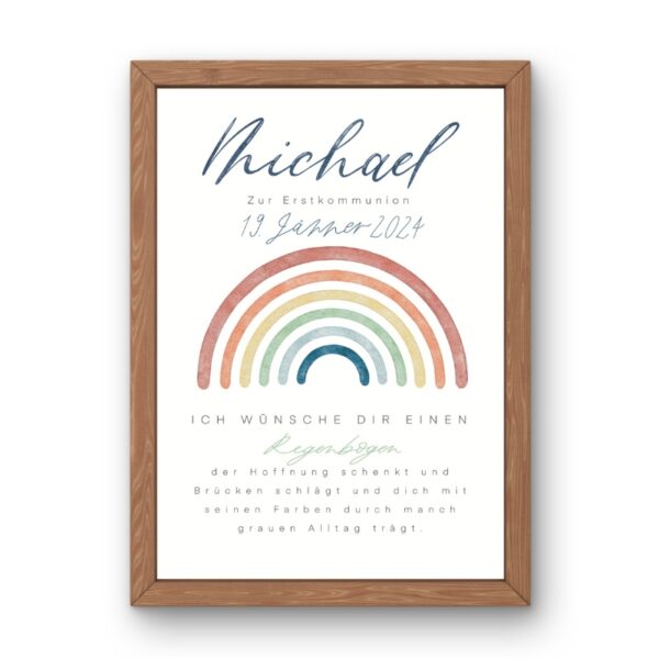 plakat poster taufe erstkommunion konfirmation firmung religiöse anlässe anlass geschenk geschenkidee taufgeschenk kommunionsgeschenk firmungsgeschenk taufpate firmpate pate kirche hoffnung jo und koko stofftiger