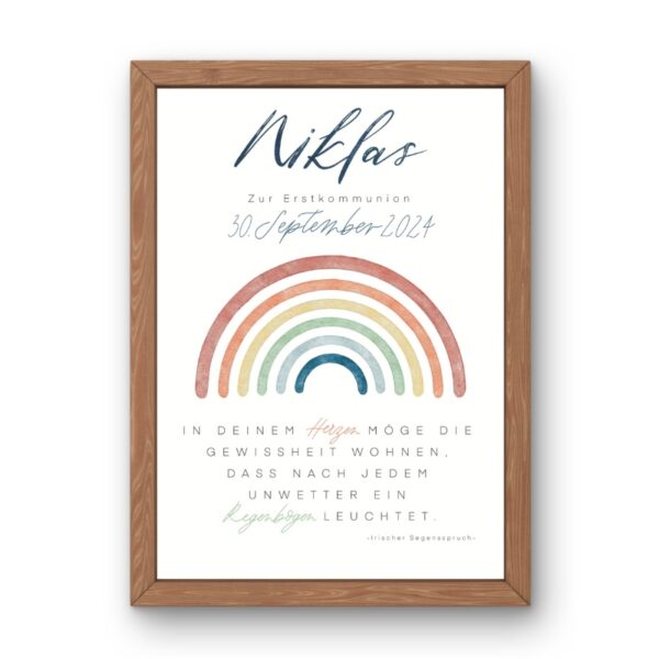 plakat poster taufe erstkommunion konfirmation firmung religiöse anlässe anlass geschenk geschenkidee taufgeschenk kommunionsgeschenk firmungsgeschenk taufpate firmpate pate kirche hoffnung jo und koko stofftiger