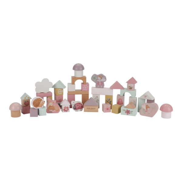 little dutch stofftiger holzspielzeug bausteine bauklötze stapelsteine steine motorik kreativität fantasie forest friends waldmotive wald geschenkidee geschenk motorikspielzeug kinderspielzeug stapeln bauen geburtstagsgeschenk geschenk ab 2 jahren für zweijährige geeignet 2 jahre zweiter geburtstag