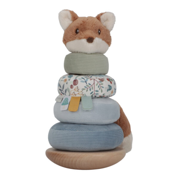 little dutch stofftiger ringstapelturm stapelturm motorikspiel motorik babygeschenk geschenk taufe geburt softspielzeug geschenkidee geschenke zur geburt geschenke zur taufe baby newborn taufgeschenk babyparty forest friends little dutch konzentration hand-augen-koordination lernturm deko