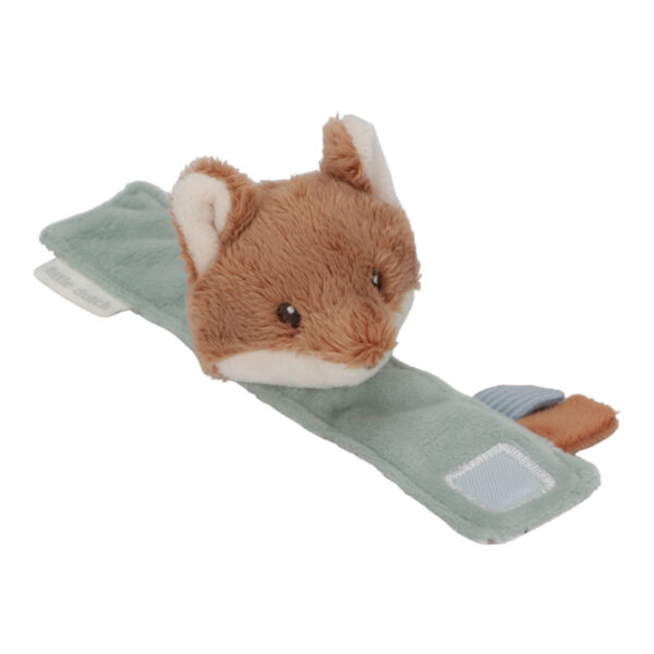 rassel fuchsrassel fuchs forest friends little dutch stofftiger babyspielzeug handgelenkrassel rasselarmband armband rasselfuchs fuchsarmband fuchs am handgelenk rassel am handgelenk