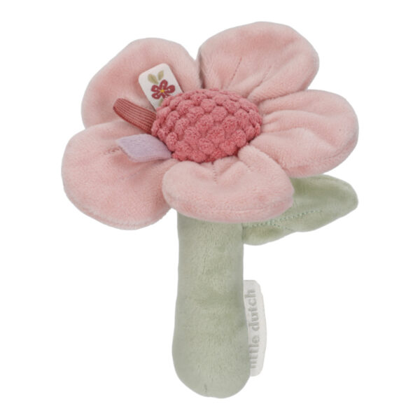 rassel pilzrassel blume fairy garden little dutch stofftiger babyspielzeug blumenform