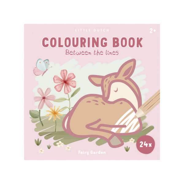 malbuch ausmalbuch little dutch fairy garden gartentiere beschäftigung unterwegs stofftiger kreativspielzeug kreativ kinder kleinkinder malen basteln ausmalen