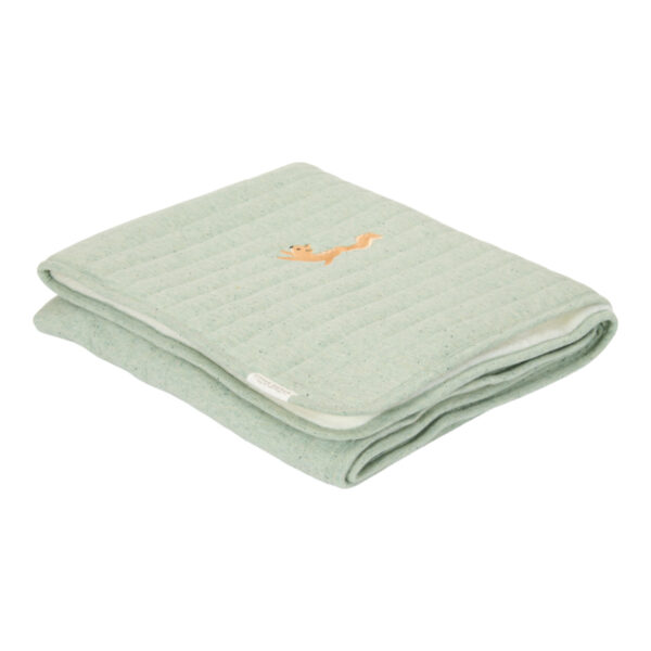 tagesdecke decke baby newborn babydecke gesteppte decke steppdecke stubenwagen decke für den stubenwagen decke für das kinderbett kinderzimmer babyzimmer gemütlichkeit kuscheldecke einschlagdecke weich flauschig kuschelig erstausstattung stofftiger little dutch warm wärme wohlig warm geschenk zur geburt geschenkidee