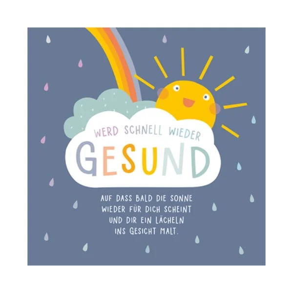 klappkarte glückwunschkarte karte stofftiger quadratisch grafikwerkstatt gratulation glückwünsche persönlich persönliche glückwünsche genesung gesund gesundheit krank