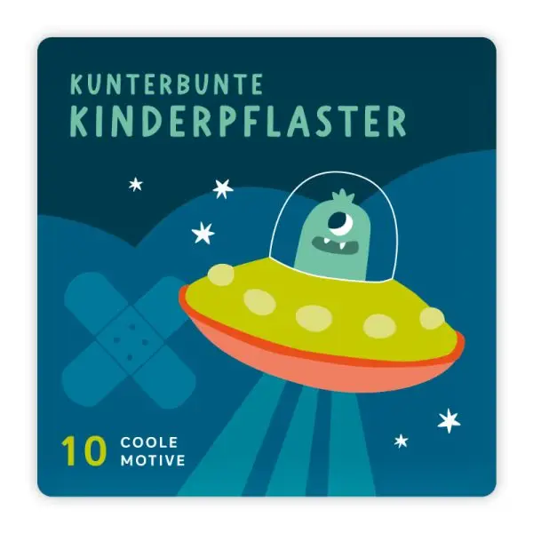kinderpflaster pflasterset stofftiger grafikwerkstatt bunte kinderpflaster pflaster mit motiv