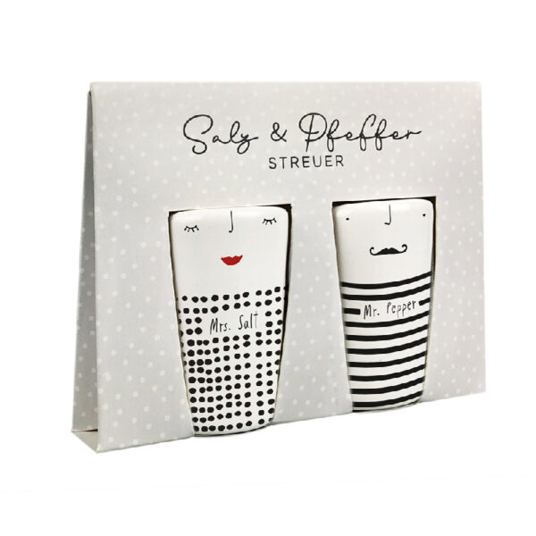 salz und pfeffer streuer stofftiger grafikwerkstatt geschenk für hochzeit geschenk für hauseinweihung salzstreuer pefferstreuer