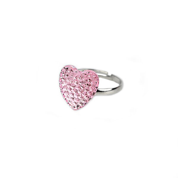 Kinder-Ring verstellbar Schmuck für Kinder Ring mit verstellbarer Größe Mädchenring Modeschmuck für Kinder Ring für empfindliche Haut hautfreundlich allergiefrei Nickel frei Cadmium frei Blei frei Busy Lizzie Ring für kleine Hände funkelnder Ring Kinderaccessoire Geschenk für Kinder schöner Ring für Mädchen verstellbarer Schmuck Kinder Schmuckstück langlebig liebevolles Design zarter Ring für Kinder Ring für jedes Alter stofftiger