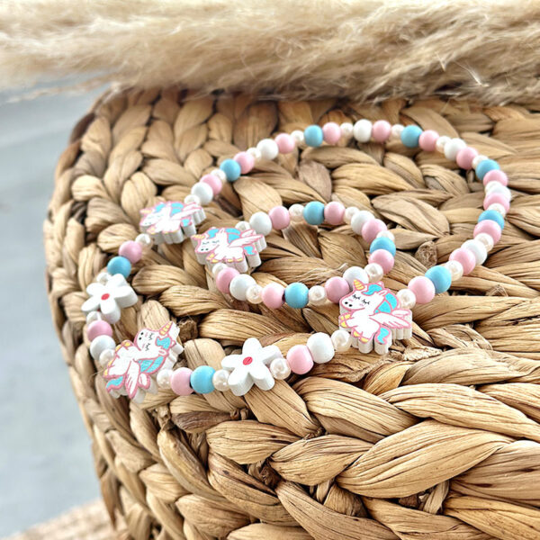 Halskette Schmuckset Armband Kinderschmuck Einhorn kinderaccessoires haarspangerl haarschleife masse haarmasche mascherl geburtstagsgeschenk kleines mitbringsel für kinder Glitzer Schmuckset haarreifen haarspange haarklammer haarschmuck haarspangen blumen haarklammer haarschmuck stofftiger busy lizzie