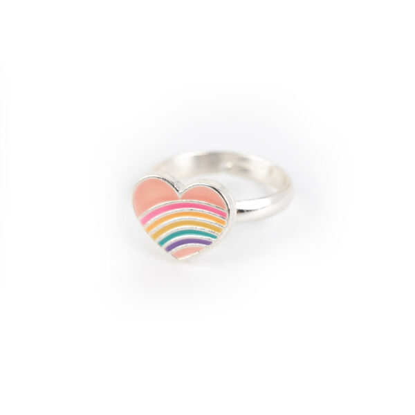 Kinder-Ring verstellbar Schmuck für Kinder Ring mit verstellbarer Größe Mädchenring Modeschmuck für Kinder Ring für empfindliche Haut hautfreundlich allergiefrei Nickel frei Cadmium frei Blei frei Busy Lizzie Ring für kleine Hände funkelnder Ring Kinderaccessoire Geschenk für Kinder schöner Ring für Mädchen verstellbarer Schmuck Kinder Schmuckstück langlebig liebevolles Design zarter Ring für Kinder Ring für jedes Alter stofftiger