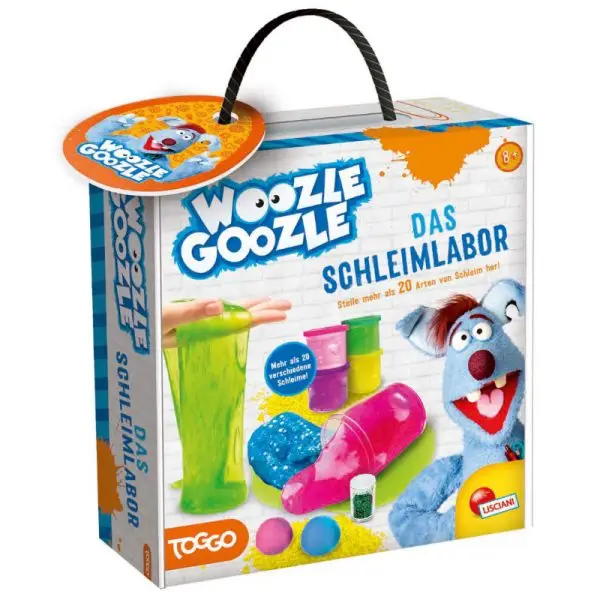 stofftiger invento woozle goozle glitzerlabor experimente experimentier-set wissenschaft toggo lehrreich glitzer