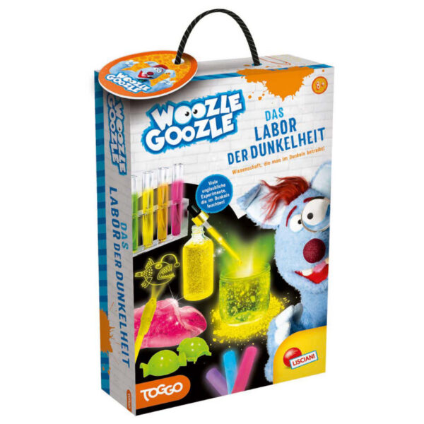 stofftiger invento woozle goozle glitzerlabor experimente experimentier-set wissenschaft toggo lehrreich glitzer