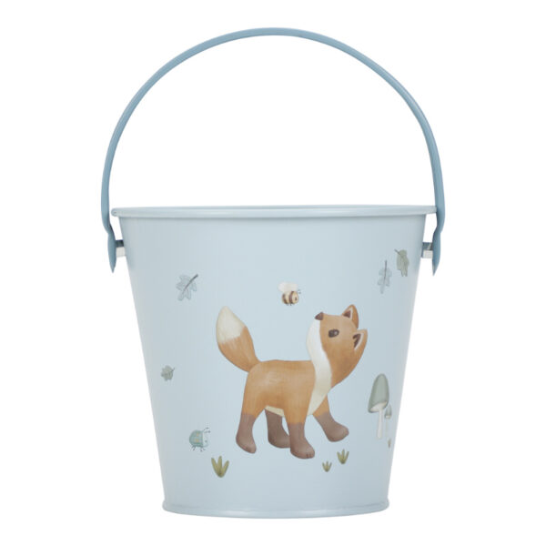 stofftiger little dutch forest friends eimer kübel gefäß kinderkübel kindereimer spielkübel spieleimer sandkübel sandeimer gartenkübel garteneimer eimer mit henkel kübel mit henkel eimer für kinder kübel für kinder metalleimer metallkübel