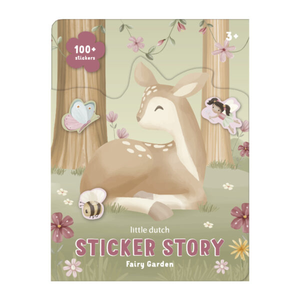 stickerbuch fairy garden aufkleber basteln sticker little dutch stickerset kinder sticker basteln malen bastel Projekt Fenster dekorieren Stofftiger Mitbringsel Kleinigkeit Geschenksidee Reise Beschäftigung Reise Spaß Urlaub lange Autofahrten