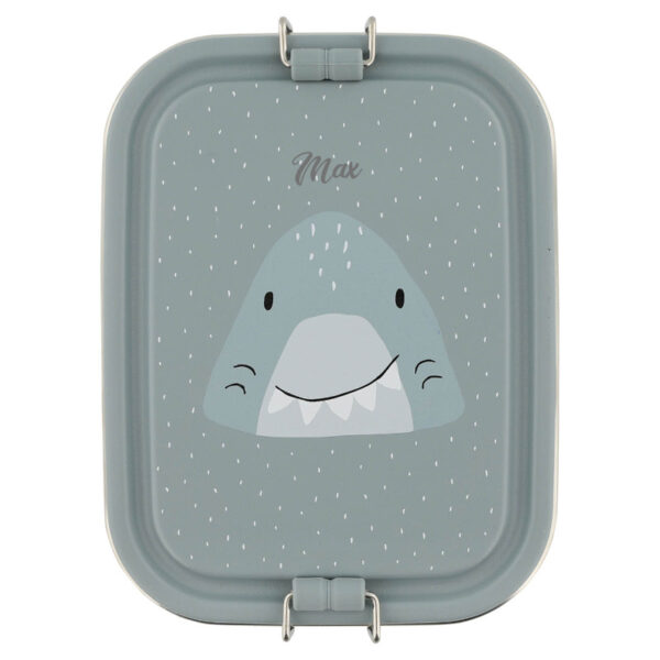 brotdose jausenbox lunchbox kinderbrotdose jause kindergarten schule beste brotdose edelstahl rostfrei schadstofffrei nachhaltig plastikfrei amazon plastikfreie brotdose mit namen auslaufsicher personalisiert personalisierung mit gravur mit namen des kindes lasergravur personalisiertes geschenk geschenk zum Schulstart KIGA erster Kindergartentag Schulbeginn gesunde jause trixie baby stofftiger