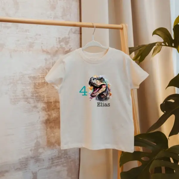 T-Shirt, individueller Druck, Personalisierung, Botschaft, Geschenkidee, Stofftiger, Shirt, motiv, name erinnerung geburtstag geschenk geburtstagsshirt t-shirt zum geburtstag shirt zum geburtstag geburtstags-shirt