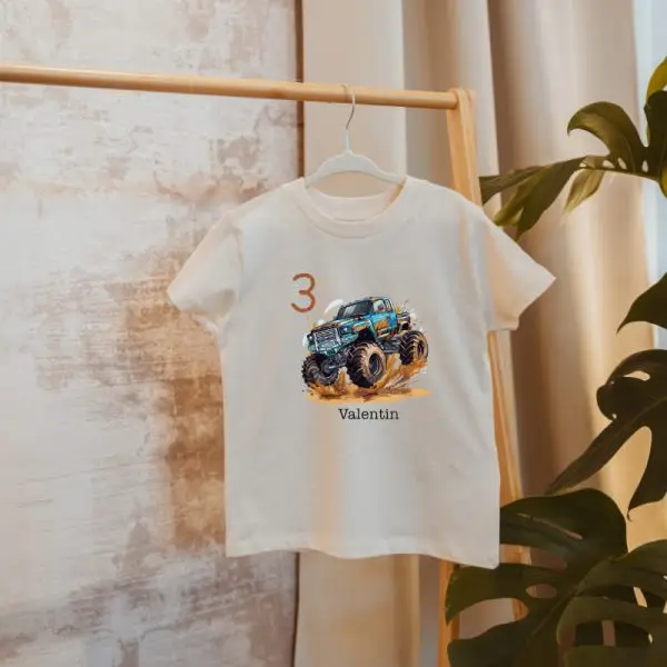 T-Shirt, individueller Druck, Personalisierung, Botschaft, Geschenkidee, Stofftiger, Shirt, motiv, name erinnerung geburtstag geschenk geburtstagsshirt t-shirt zum geburtstag shirt zum geburtstag geburtstags-shirt