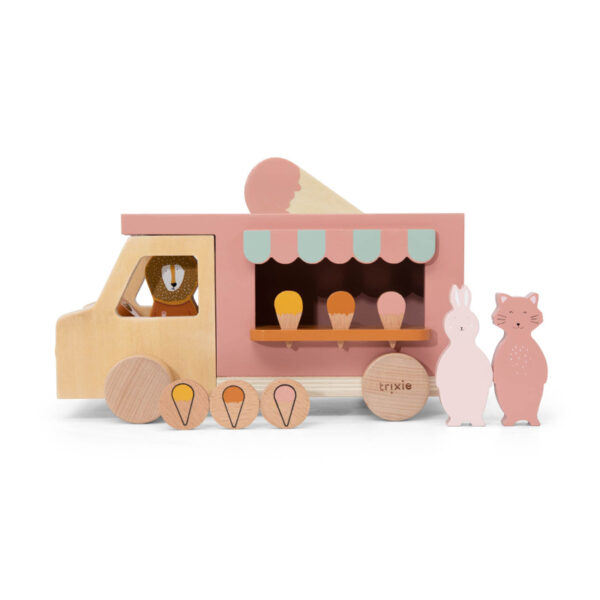 ice cream shop eisstand eisdiele eisshop eis gravur gravieren Kinderspielzeug, Holzspielzeug, Trixie, Stofftiger, Personalisiert, personalisierbar eiswagen