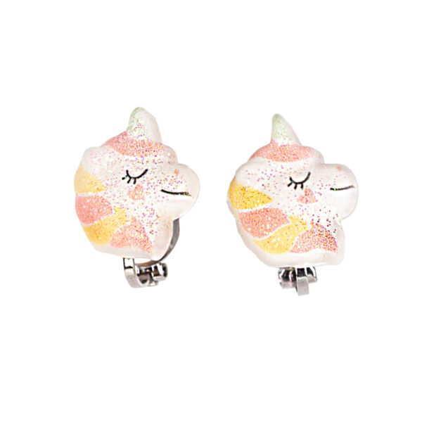 Ohrclips Kinder Ohrringe ohne Ohrlöcher Clip-On Ohrringe Mädchen Schmuck Kinder hautfreundlich allergiefrei Nickel frei Cadmium frei Blei frei Modeschmuck sicher für Kinder Geschenkidee Kinderohrringe Buy Lizzie Mädchen Accessoire bequemer Halt leichte Ohrclips kindgerechtes Design stofftiger