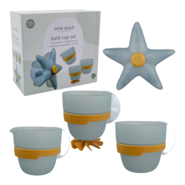 Badebecher Badewannenbecher Spielzeug Badespielzeug Badewanne Little Dutch Stofftiger Babyspielzeug Schwimmbad Urlaub Sommer Pool Wasserspielzeug Becher Becher für Badewanne Spielzeug für Badewanne