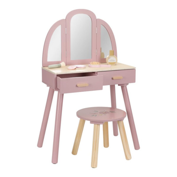stofftiger little dutch kindermöbel schminktisch kinderschminktisch beatytisch makeuptisch tisch zum schminken für kinder kindertisch zum schminken schminktisch für kinder