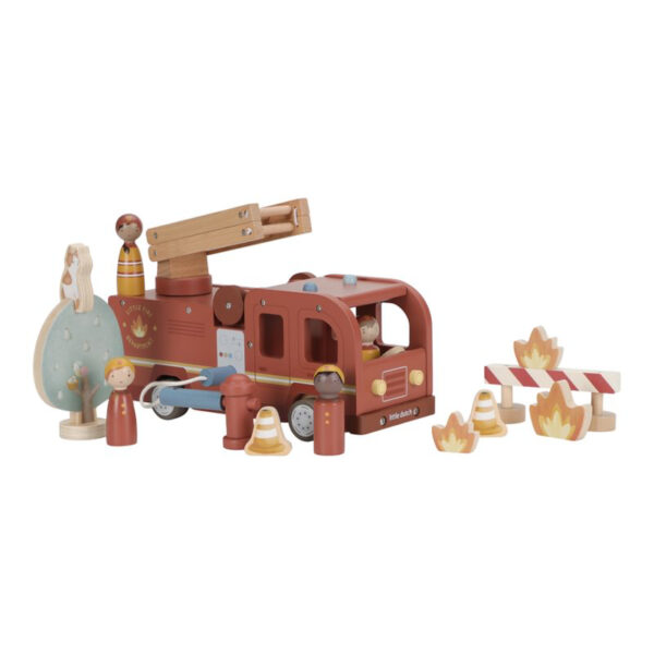 Little Dutch, Stofftiger, Nachziehspielzeug, Holzspielzeug, Geburtsgeschenk, Spielzeug, Kinderspielzeug, Fahrzeug, Holzfahrzeug,