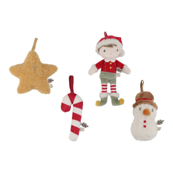 stofftiger little dutch weihnachten christmas dekoration weihnachtsanhänger anhänger set für weihnachten weihnachtsdekoration jim stern schneemann zuckerstange dekoration zum aufhängen für weihnachten weihnachtsbaumanhänger weihnachtsbaumdekoration