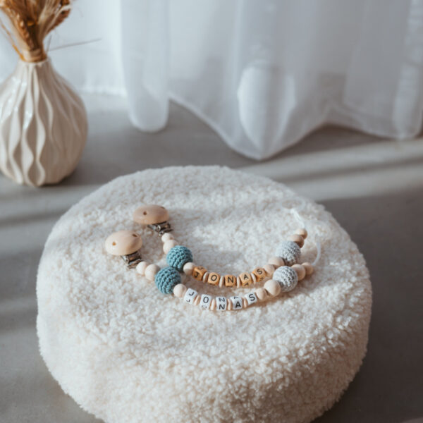 Schnullerkette Nature Set, Schnuller, Schnulli, Schnullerband, Personalisierte Geschenke, BabySchnullerkette, Beißring, Geschenk, Geburt, Baby, Nuggi, Perononalisierbar, HolzspielzeugBaby, Beißkette
