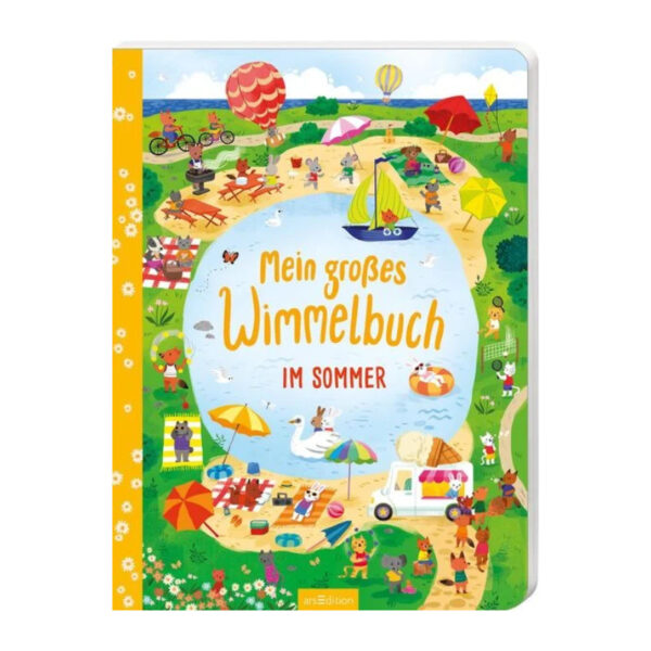 Wimmelbuch Sommer Kinder Geschenk