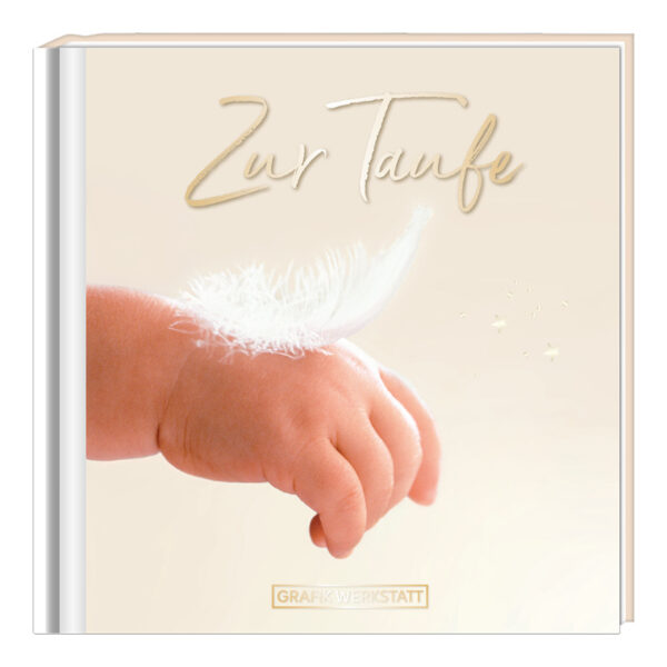 Mini-Buch Taufgeschenk Geschenk zur Taufe Taufbuch