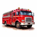 Feuerwehr Feuerwehrmann Feuerwehrauto