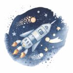 Rakete Weltraum Weltall Astronaut