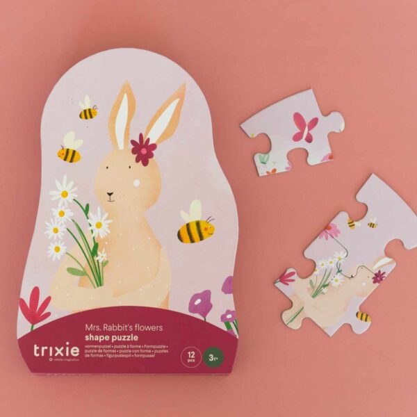 Kinderpuzzle Geschenk Trixie-Puzzle Spielzeug Feinmotorik Kleinkindpuzzle Formenpuzzle