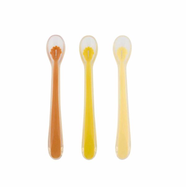 Silikonlöffel Babylöffel Esslöffel-Set für Babys Trixie erste Mahlzeit Kinderbesteck Kinderlöffel Breilöffel